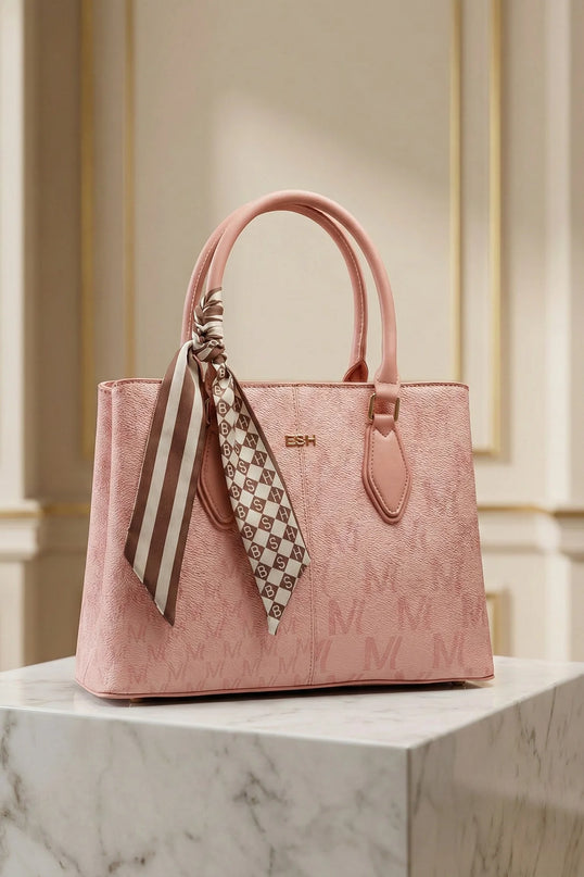 Signature Monogram Satchel