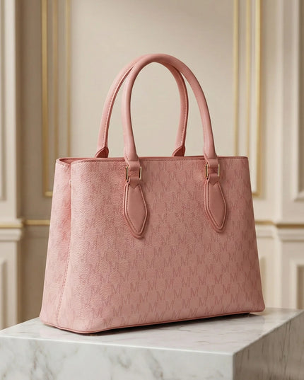 Signature Monogram Satchel