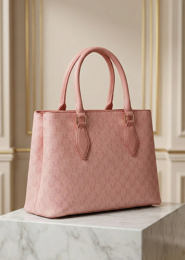 Signature Monogram Satchel