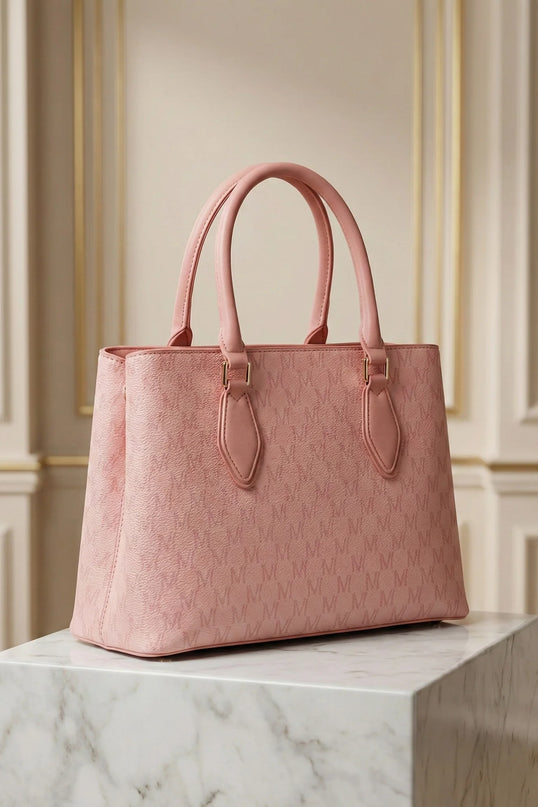 Signature Monogram Satchel