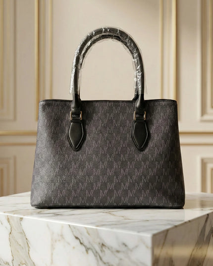 Signature Monogram Satchel