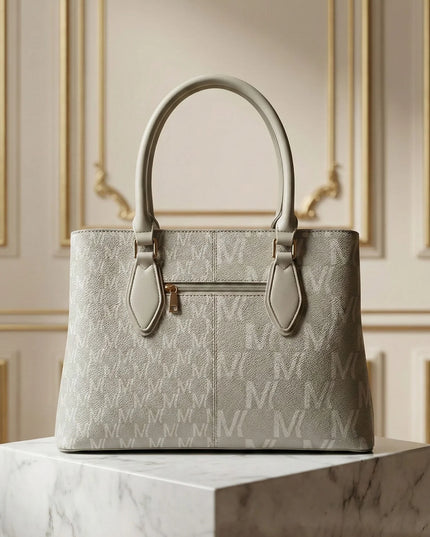 Signature Monogram Satchel