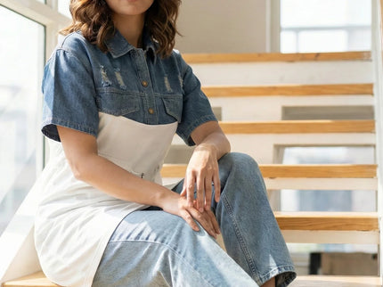 Urban Chic Two-Tone Denim Tunic Dress