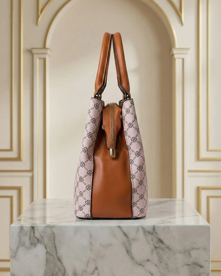 Chic Tri-Tone Monogram Tote Bag