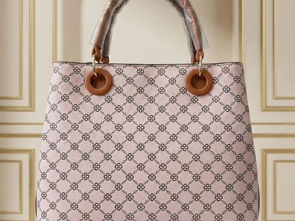 Chic Tri-Tone Monogram Tote Bag