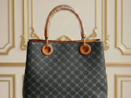 Chic Tri-Tone Monogram Tote Bag