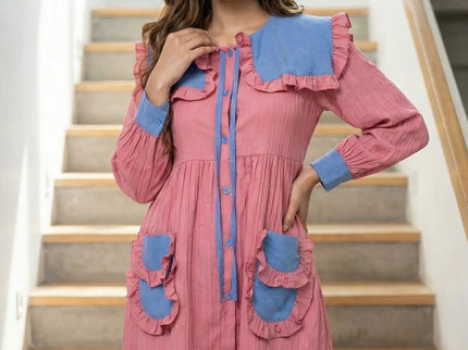 The Ruffled Statement Dress