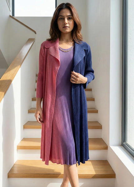 The Luxe Plisse Jacket & Dress Ensemble