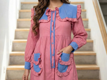 The Ruffled Statement Dress