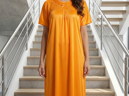 Classic Lace-Accent Nightgown