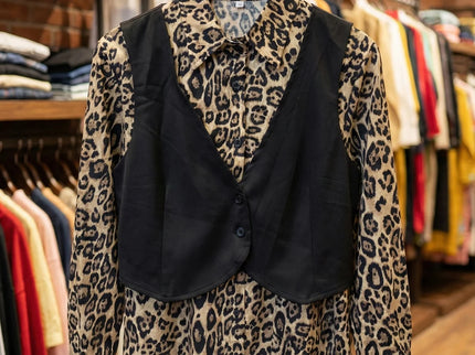 Urban Chic Leopard Print Shirt