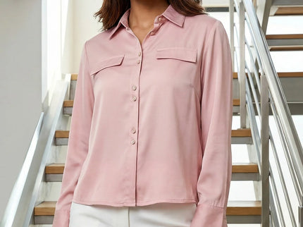 Classic Double-Pocket Button-Down Shirt