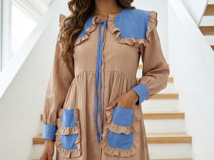 The Ruffled Statement Dress