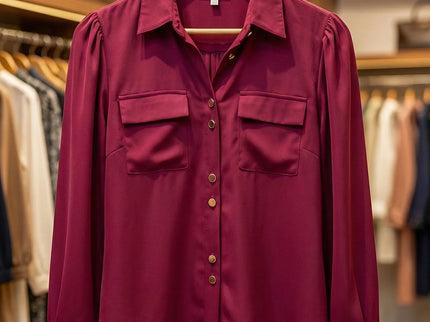 Classic Double-Pocket Button-Down Shirt