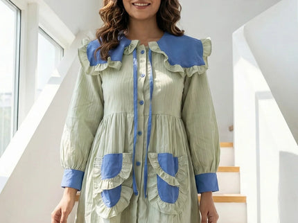 The Ruffled Statement Dress