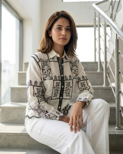 The Folk & Flora Top