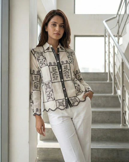 The Folk & Flora Top