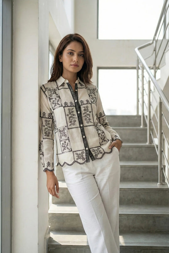 The Folk & Flora Top