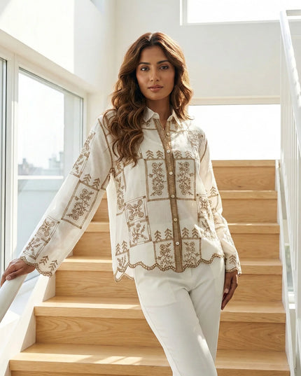 The Folk & Flora Top